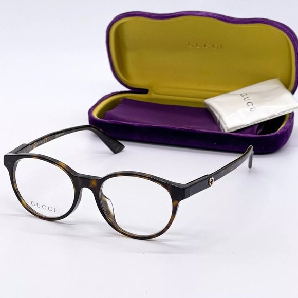 Sale! New Gucci 49mm Women's Havana Eyeglasses! - Picture 2 of 8